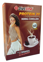 DietLine PROTEIN 20 horká čokoláda - 3 porce