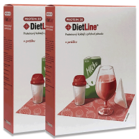 DietLine PROTEIN 20 proteinový kokteil  jahoda - 2 balení