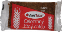 DietLine Celozrnný žitný chléb 1ks